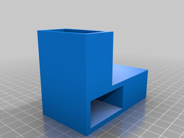 Byr 1x2 Üç Yönlü Birleştirici (Mobilya/Eksik Tablo) (Sadece Plastik Aparattır!!!) 3D - Resim 3