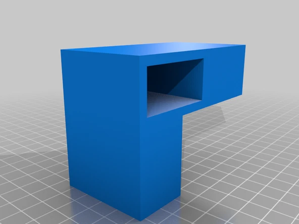 Byr 1x2 Üç Yönlü Birleştirici (Mobilya/Eksik Tablo) (Sadece Plastik Aparattır!!!) 3D - Resim 4