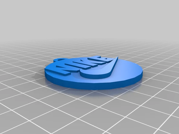 Byr Carissa'nın Nike temalı KeyTag (Sadece Plastik Aparattır!!!) 3D - Resim 2