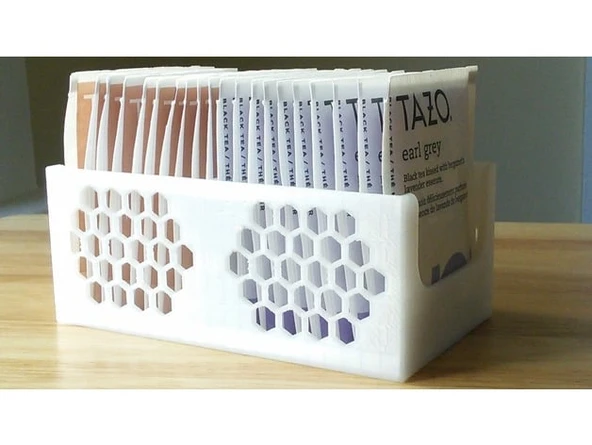 Byr Çay Poşeti Caddy - Petek (Sadece Plastik Aparattır!!!) 3D - 2