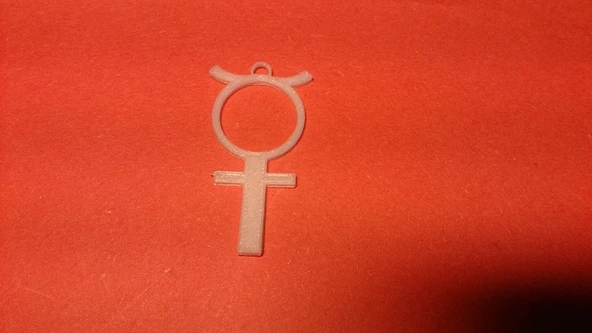 Byr Merkür Sembolü/Sigil Temel Kolye (WIP) (Sadece Plastik Aparattır!!!) 3D - Resim 4