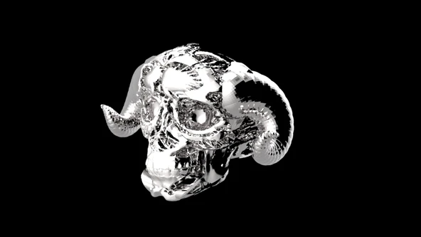 Byr [2017 Paultini]: Yüzük: Remix; Kafatası: 666: Diabolos (Sadece Plastik Aparattır!!!) 3D - 4