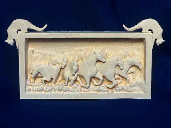 Byr Jean Gordon'un oyukları izdiham ve köşe kedileri (Sadece Plastik Aparattır!!!) 3D