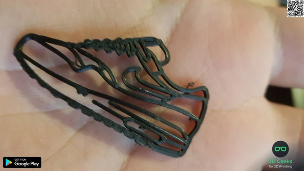 Byr Nike Air Max 1 ve Hava Kuvvetleri 1 (Sadece Plastik Aparattır!!!) 3D - Resim 3