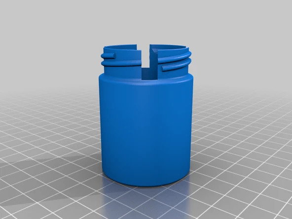 Byr 4XAA Pil Süt Şişesi Kapağı Konteyner (Sadece Plastik Aparattır!!!) 3D - 2