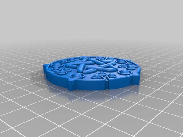 Byr Yennefer kolye (Sadece Plastik Aparattır!!!) 3D - 2