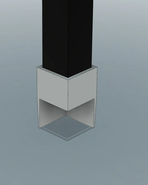 Byr IKEA Eksik Tablo Vidasız İstifleyici (Sadece Plastik Aparattır!!!) 3D ürün görseli