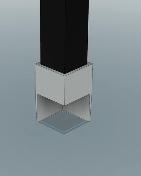 Byr IKEA Eksik Tablo Vidasız İstifleyici (Sadece Plastik Aparattır!!!) 3D - Resim 3