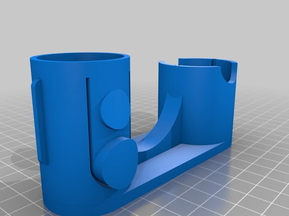 Byr Dyson Aksesuar Tutucu (Sadece Plastik Aparattır!!!) 3D - Resim 4