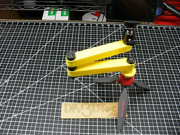 Byr Pantografik kamera kaydırıcısı (Sadece Plastik Aparattır!!!) 3D - 4