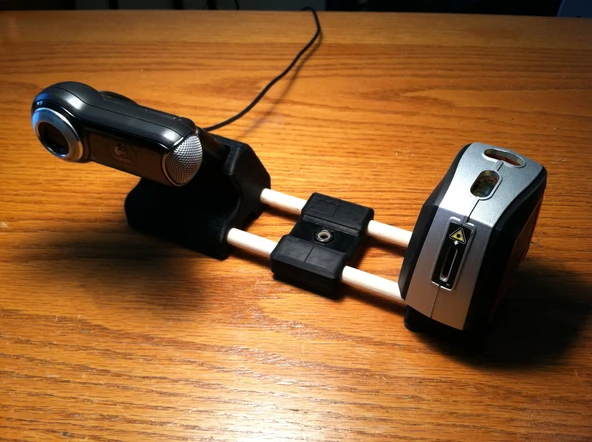 Byr Makerscanner için kamera ve lazer montajı (Sadece Plastik Aparattır!!!) 3D