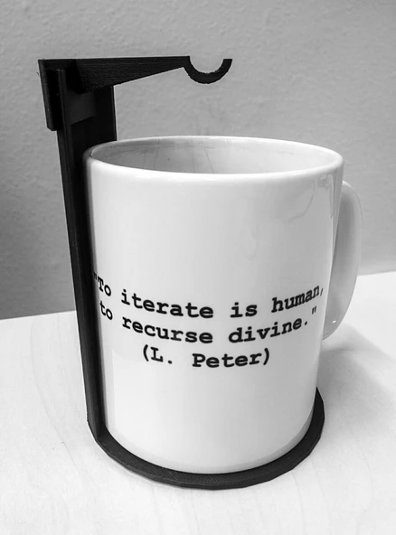 Byr Çay payı tutucu (Sadece Plastik Aparattır!!!) 3D - 2