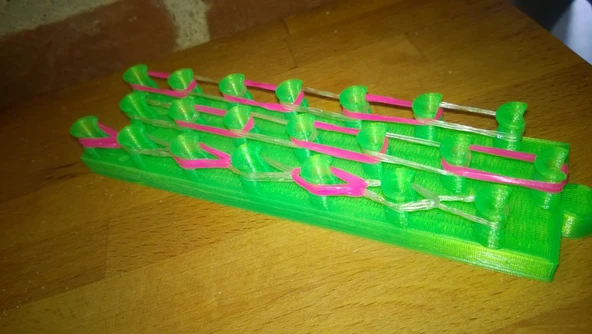 Byr Lastik bant bilezik tezgahı (Sadece Plastik Aparattır!!!) 3D - Resim 3