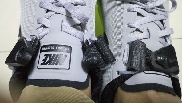 Byr Ayakkabı bağcıları toka hızlı kilit bağcıları toka (Sadece Plastik Aparattır!!!) 3D ürün görseli 1