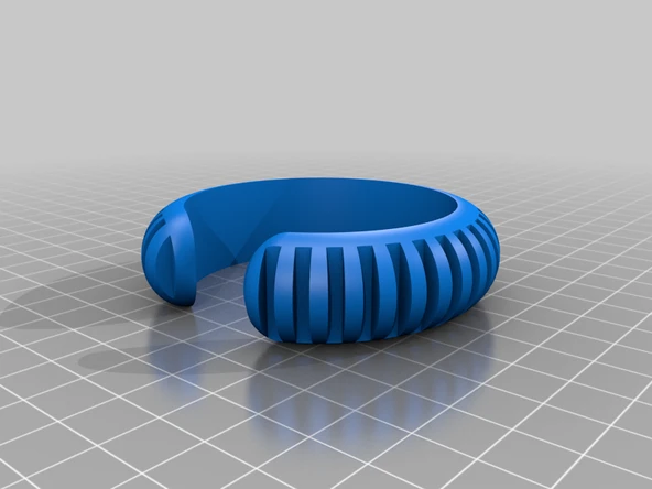 Byr Ahşap yuvarlak bilezik (Sadece Plastik Aparattır!!!) 3D - Resim 2