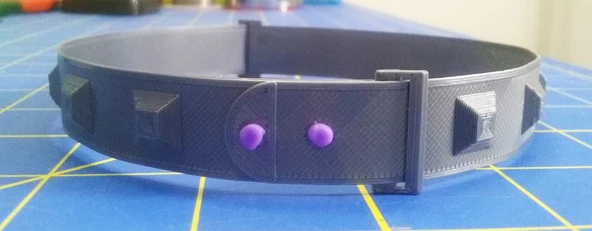 Byr PLA basılabilir esnek minimalist geometrik gerdanlık kolye (Sadece Plastik Aparattır!!!) 3D - Resim 3