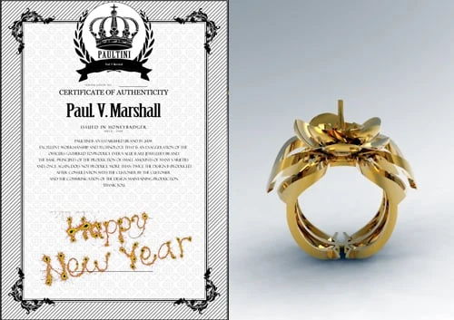 Byr Yüzük: [Sharon] (Sadece Plastik Aparattır!!!) 3D - Resim 2