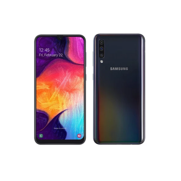Samsung Galaxy A50 6Gb Ram / 64Gb Siyah  (Outlet/yenilenmiş-ikinciel)