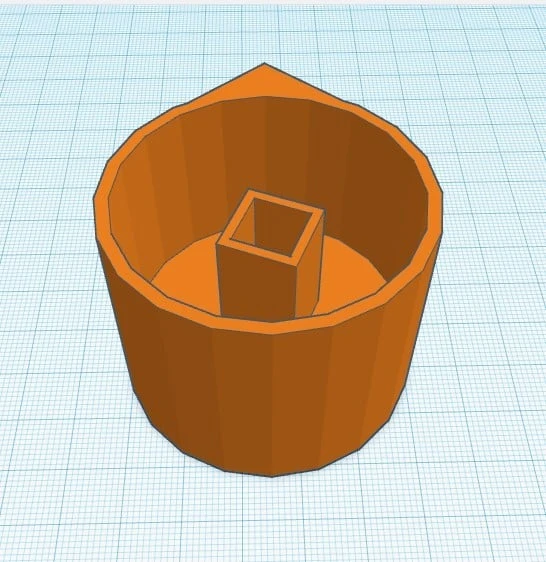 Byr Seçici Sütun Hidromassage "Knob" V1- Duş Sütunu Seçici düğmesi (Sadece Plastik Aparattır!!!) 3D