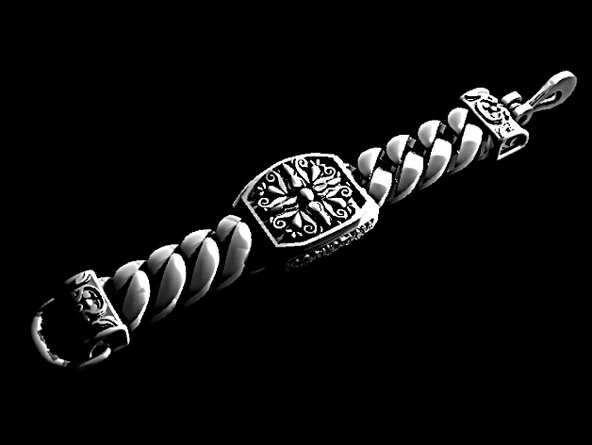 Byr [Chrome Bilezik] (Sadece Plastik Aparattır!!!) 3D - Resim 3