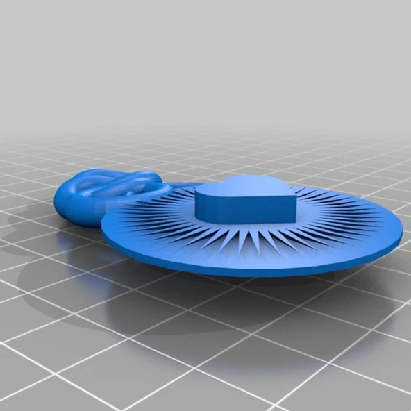 Byr Parlak Kalp Kolye (Sadece Plastik Aparattır!!!) 3D ürün görseli