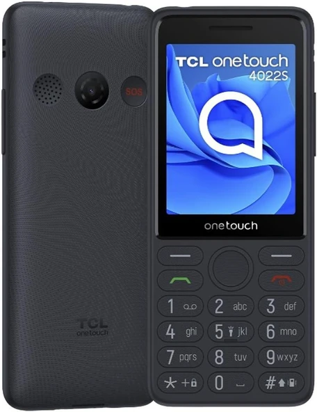 TCL One Touch 4022S Tuşlu Telefon Gri - 2