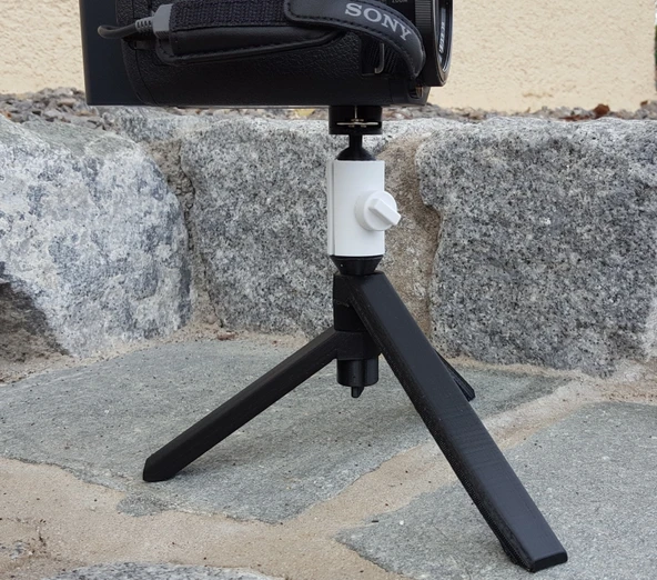 Byr Kamera ve akıllı telefon ışığı ve sağlam için masaüstü tripod (Sadece Plastik Aparattır!!!) 3D - 3