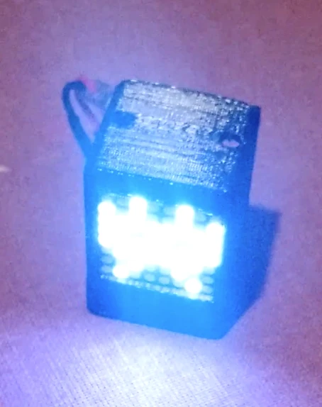 Byr Adafruit Kolye Kılıfı (Gemma Değil, Boyin için) (Sadece Plastik Aparattır!!!) 3D - 3