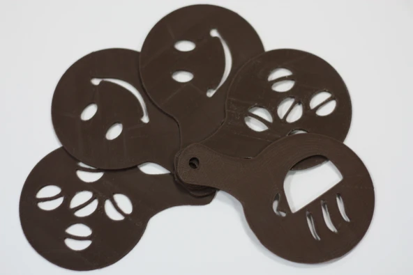 Byr Kahve Dekorasyon Şablonları (Sadece Plastik Aparattır!!!) 3D - 4