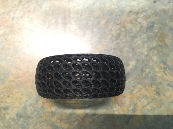 Byr Bilezik - Voronoi Stili (Sadece Plastik Aparattır!!!) 3D - Resim 4