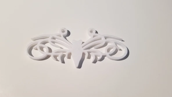 Byr Yarasa kolyesi (Sadece Plastik Aparattır!!!) 3D - Resim 4