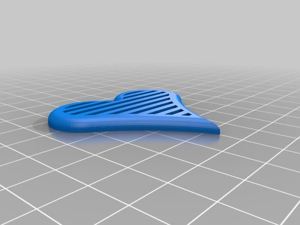 Byr Kalp şeklindeki kolye kolye (Sadece Plastik Aparattır!!!) 3D - Resim 3