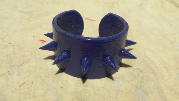 Byr Harley Quinn Çivili Bilezik ve Puddin (Sadece Plastik Aparattır!!!) 3D - Resim 3