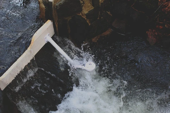 Byr Francis türbin duş başlığı (Sadece Plastik Aparattır!!!) 3D - 4