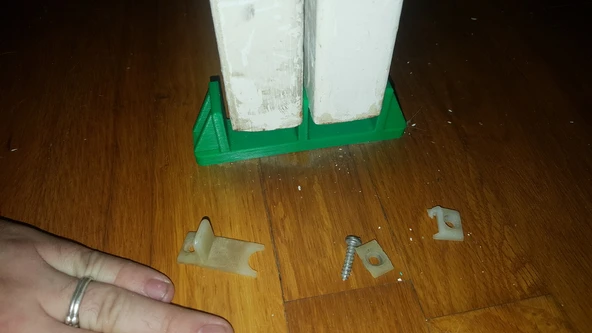 Byr Dolap Kapısı Kılavuzu (Sadece Plastik Aparattır!!!) 3D - 4