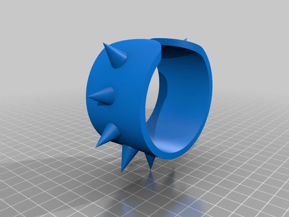 Byr Harley Quinn Çivili Bilezik ve Puddin (Sadece Plastik Aparattır!!!) 3D - Resim 2