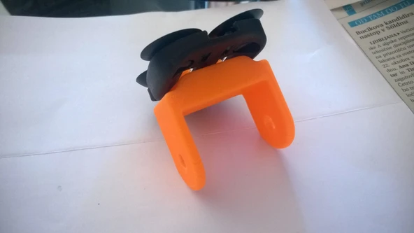 Byr Duş Başlığı Tutucu - Fayanslarda Sondaj Yok (Sadece Plastik Aparattır!!!) 3D - Resim 4