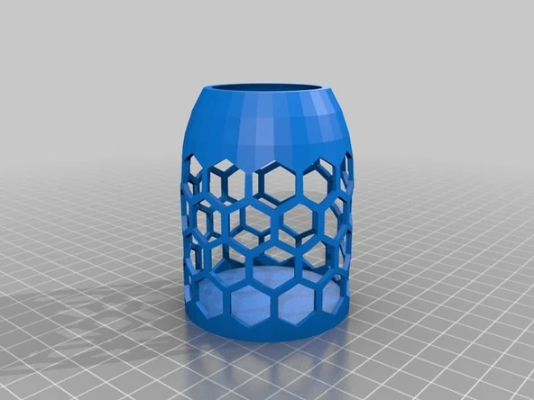 Byr Dekoratif kalem tutucular (Sadece Plastik Aparattır!!!) 3D