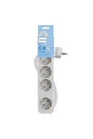 Philips Chp2144w Beyaz Çocuk Korumalı 4'lü Priz 1,5m ürün görseli