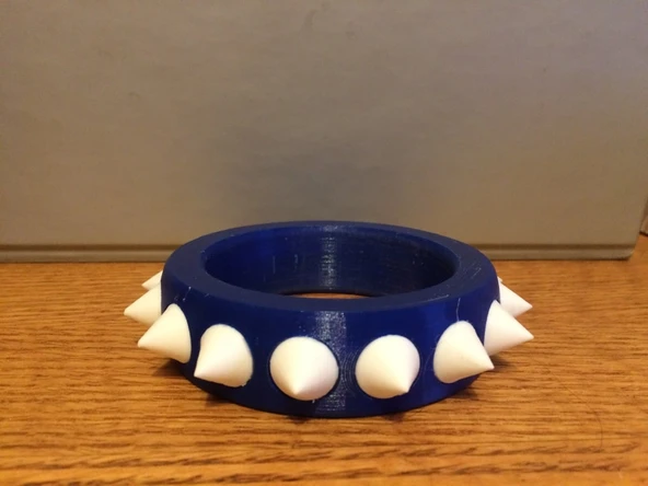 Byr Spike Bilezik (Çift Ekstrüzyon Hazır) (Sadece Plastik Aparattır!!!) 3D - 1