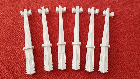 Byr Onları bir arada tutmak için yüzük ile yüksek teknoloji çubukları. (Sadece Plastik Aparattır!!!) 3D - 3