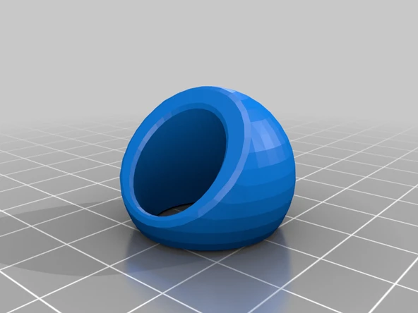 Byr Yüzük - Küre şekli (Sadece Plastik Aparattır!!!) 3D - Resim 3