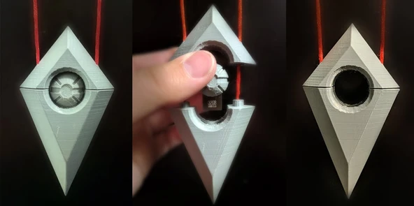 Byr Adamın Gökyüzü Yok - Mezar Marker USB Kolye (Sadece Plastik Aparattır!!!) 3D - 2