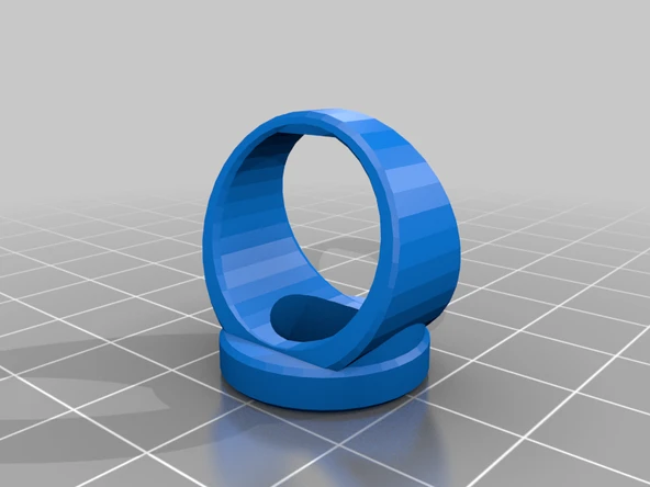 Byr Yüzük - Yuvarlak Delik 2 (Sadece Plastik Aparattır!!!) 3D - Resim 4