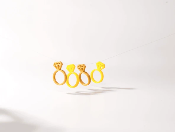 Byr Yüzük - Elmas (Sadece Plastik Aparattır!!!) 3D - Resim 4