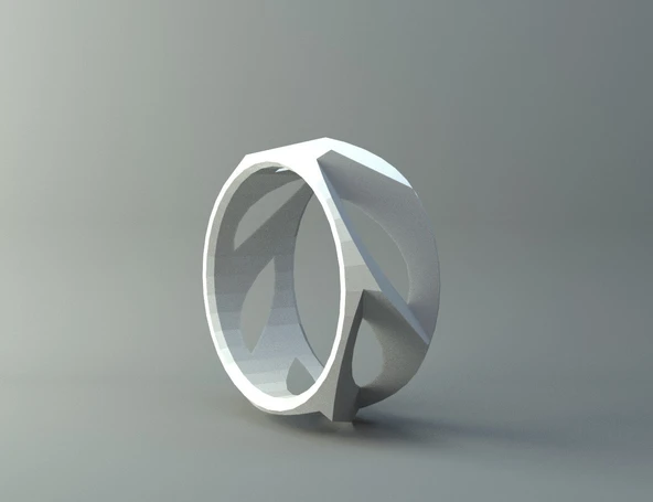 Byr Yüzük - Latticed 3 (Sadece Plastik Aparattır!!!) 3D - 2