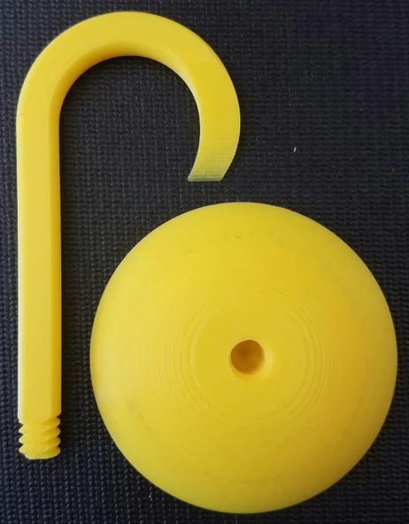 Byr Şarap barışı için muz askısı / stemware rafı (Sadece Plastik Aparattır!!!) 3D - 3