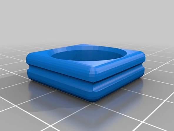 Byr Yüzük - Kare 2 (Sadece Plastik Aparattır!!!) 3D - Resim 3