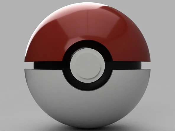 Byr Pokemon Ball Anahtarlık (Sadece Plastik Aparattır!!!) 3D - Resim 4