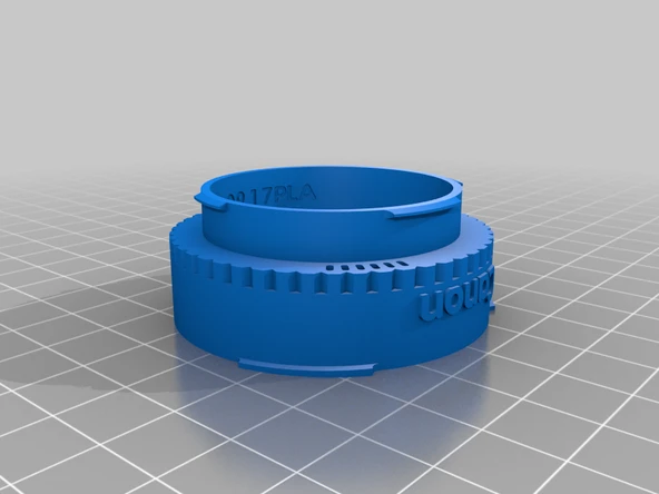 Byr Canon FL/FD/FDN Lens-Leica M Body (Techart Pro LM-EA7) Adaptör (Sadece Plastik Aparattır!!!) 3D - Resim 2